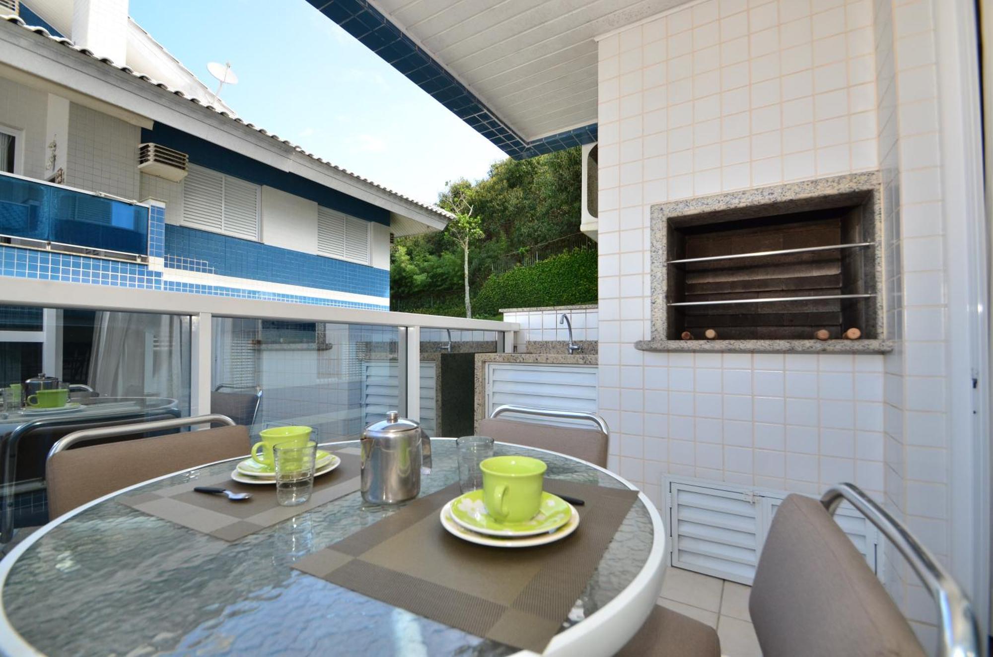 Agua Azul, Condominio 1 Quadra Da Praia Brava N396 Florianopolis Exterior photo